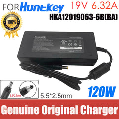 New Genuine Huntkey 19V 6.32A 120W HKA12019063-6B Laptop AC Adapter Charger for Intel NUC NUC6i7KYK Power Supply HDZ1201-3C