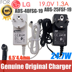 WHITE 19V 1.3A AC Adapter Charger LCAP26-E For LG LCD Monitor 24MP47H ADS-40FSG-19 ADS-25FSF-19 19025GPG-1 PSU LCAP26-A EU Plug