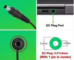 Original OEM 19V 4.74A 90W AC Adapter Charger For Samsung Q470 R453 R518 R439 Laptop Power Supply 5.5*3.0mm