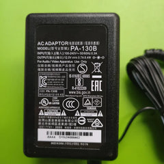 Original For Yamaha Electronic Organ Electric Drum Power Supply 12V 0.7A PA-130B 12V 700mA 5.5x2.1mm AC Adapter Charger Genuine