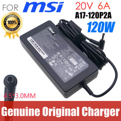Replacement Laptop Charger For Chicony A17-120P2A For MSI GF63 THIN MS-16R5 A12A055P 20V 6A 120W Power Supply Adapter 4.5x3.0mm