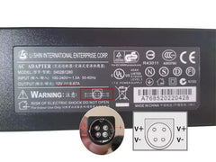 Original LISHIN 0452B1280 12V 6.67A 4-Pin AC Adapter Charger for HIKVISION DVR Cameras Power Supply Liteon PA-1081-01 PA-1081-11