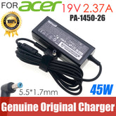 19V 2.37A 45W 5.5*1.7mm AC Adapter Charger for Acer ES1-432 ES1-531 V3-371 V3-331 V3-371 V3-371-52GP13 V3-372 V3-371-52GP13
