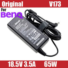 Original For BENQ V173 18.5V 3.5A 65W 4.8*1.7mm Laptop AC Adapter power Charger joybook