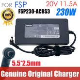 Genuine FSP AC Adapter FSP230-ACBS3 20V 11.5A 230W Charger For Intel NUC9I3 NUC8I7 BAREBONE MINI ITX PC TONGFANG QC7 GAMING