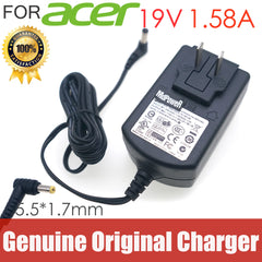 For ACER 19V 1.58A laptop power AC adapter charger Aspire One 721 751 752 1420P 1425P 1810TZ 1820PT 1825PT 532h 532H 751H A110