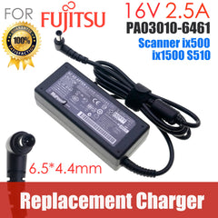 PA03010-6461 AC Adapter for Fujitsu ScanSnap Evernote Scanner ix500 ix1500 S510 SV600 Scanner Power Supply Charger 16V 3A 2.5A