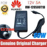 Genuine HW-120500T1D 12V 5A 60W 5.5*2.1mm AC Adapter Charger for HUAWEI CloudLink Bar 300 500 Power Supply