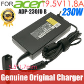 Delta ADP-230JB D AC Adapter Charger for ACER Predator Triton 500 PT515-52-762E Power Supply A17-230P1A A230A033P 19.5V 11.8A