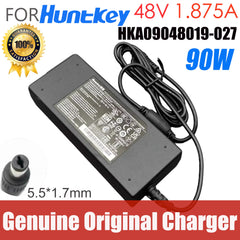 Original OEM KA09048019-027 Huntkey 48V 1.875A 90W AC Adapter Charger For Hikvision NVR-108MH-C/8P PoE NVR Power Supply
