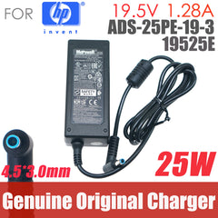 Genuine HOIOTO AC DC Adapter Charger for HP Monitor M22F M24F M27F Power Supply ADS-25PE-19-3 19525E 19.5V 1.28A 4.5*3.0mm 25W