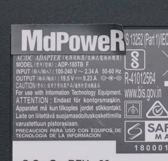 Original Delta ADP-180TB F 180W 19.5V 9.23A Power Supply AC Adapter for GS63 GS65 GS73VR Gaming Laptop ADP-180MB K ADP-180EB D