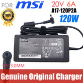 Chicony 20V 6A 120W Genuine AC Power Adapter Charger A17-120P2A For MSI GF63 Thin 11SC-430CA 10SC-222 10UC-440 270 Power Supply