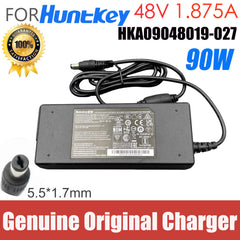 Genuine KA09048019-027 Huntkey 48V 1.875A 90W AC Adapter Charger For Hikvision POE Video Recorder Power Supply Original
