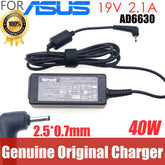 Original AD6630 19V 2.1A For ASUS EeePC laptop AC adapter X101CH T101H 1005HA 1005PE 1201AC 1001HA 1001PX 2.5*0.7mm charger