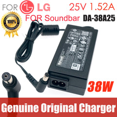 25V 1.52A Genuine Soundbar AC Adapter For LG DA-38A25 DYF-2430 YJS048A-2402000D EAY64290801 NB3730A SJ4 Sl4 SJ7 Power Supply