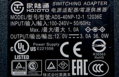2PIN 12V 3A 36W Switching Power Adapter for FORTIGATE F FORTINET 60D FG-60D 30E-3G4G 30E AD036RAB-FTN3 FSP036-RBBN2 FSP036-RAB