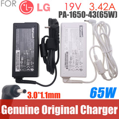 19V 3.42A For LG Gram 15Z970 14Z980C 17Z970 13Z990 AC Adapter Charger WA-48B19FS PA-1650-43 DA-48F19 Power Supply 3.0*1.1mm