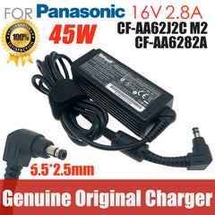 Genuine CF-AA62J2C CF-AA62U2F M2 16V 2.8A 45W Power Adapter for Panasonic CF-XZ CF-AX1 AX2 AX3 MX3 MX4 MX5 XZ6 /SZ6/RZ4/MX5/SV7
