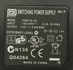 Original Phihong PSM11R-120 12V 0.84A Switching Power Supply AC Adapter for Mettler Electronic Scale Charger Genuine