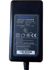 Genuine HUNTKEY ADP036-242B 24V 1.8A 3 PIN AC Adapter Charger For Printer POS Power Supply