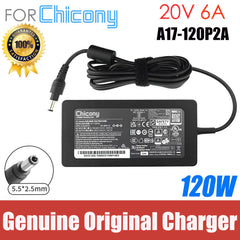 Original AC Adapter Charger For Intel NUC 20V 6A 120W 5.5x2.5mm Chicony A17-120P2A A120A057Q Laptop Power Supply