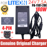 Genuine PA-1181-28E FOR LITEON AC Adapter 24V 7.5A 180W Power Supply charger 4PIN connector
