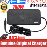 Genuine Laptop Charger For Asus A17-180P1A S7C GL504 FX95DU GX531 GM501 GL504G FX95G FX505G 19.5V 9.23A 180W ADP-180UB BB A