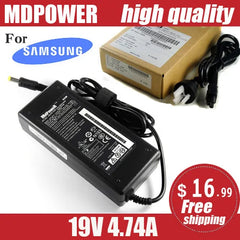 For samsung 19V 4.74A laptop power AC adapter charger 300E4A 300E4C 300E5A 300E5C 300V3A 355V4C 355V5C 370R4E 370R5V API3AD05