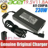 Genuine Chicony 19.5V 11.8A 230W A17-230P1A AC Adapter For Acer Predator Triton 500 PT515-52-73L3 Gaming Laptop Power Supply