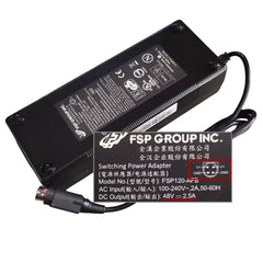 Genuine FSP Switching Power Adapter FSP120-AFB 48V 2.5A 120W 4PIN (Din) Power Supply Charger