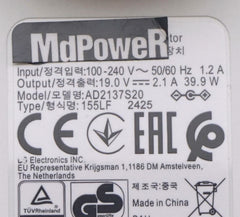 19V 2.1A ADS-40FSG-19 Switching AC Adapter Chargers For LG LCD Monitor 27EA33 E1948SX E1951S E1951T E2051S E2251VQ E2351VRT
