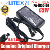 Genuine LITEON PA-1650-90 19V 3.42A 65W PA-1650-91 AC Adapter Charger For ASUS TOSHIBA Satellite INTEL NUC Laptop Power Supply