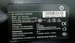 Genuine FDL1207A AC Adapter Charger For FDL Label Printer POS System 24V 2.5A 60W 6986618-5S Laptop Power Supply PRL0602U-24