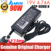Genuine Delta ADP-90MD H 19V 4.73A 4.74A 5.5*2.5mm Laptop AC Adapter Charger for AOC 215A7334 AIO PC Power Supply ADP-90SB BB