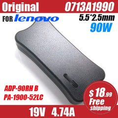 original 19V 4.74A AC Adapter Laptop Charger For Lenovo Y430 F40 F41 V450 Y450 Y550 B450 B460 PA-1900-52LC ADP-90RH 0713A1990