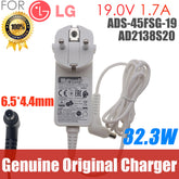 19V 1.7A 1.3A ADS-40SG-19-3 19025G Switching Adapter For LG Monitor EAY62549201 22MP58VQ-P 22MP48HQ-P 24M38H-B LCAP21 22MP58VQ