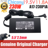 Original Chicony 19.5V 11.8A 230W A17-230P1A A230A022P AC Adapter Charger For MSI GIGABYTE AERO 17 15 15S Aorus 15p Power Supply