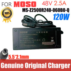 Genuine MOSO MS-Z2500R240-060B0-Q 24V 2.5A 60W AC Adapter Charger Power Supply 5.5*2.1mm