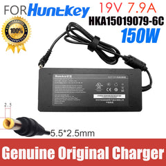 Genuine Huntkey HKA15019079-6C 19V 7.9A AC Adapter Laptop Charger 150.1W Power Supply 5.5*2.5mm