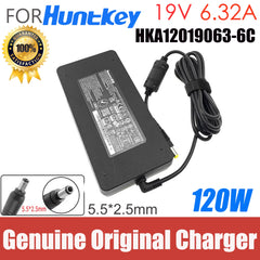 Genuine Huntkey HKA12019063-6C 19V 6.32A 120W 120.08W ADP-120RH D AC Adapter For Intel NUC10 NUC11 Laptop Power Supply Charger