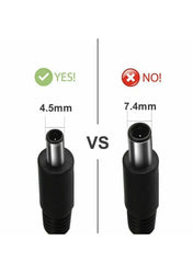 19.5V 4.62A 4.5*3.0mm 90W Original Power Adapter AC Charger for Dell Inspiron Latitude Vostro XPS Laptop HA90PM190 LA90PM111