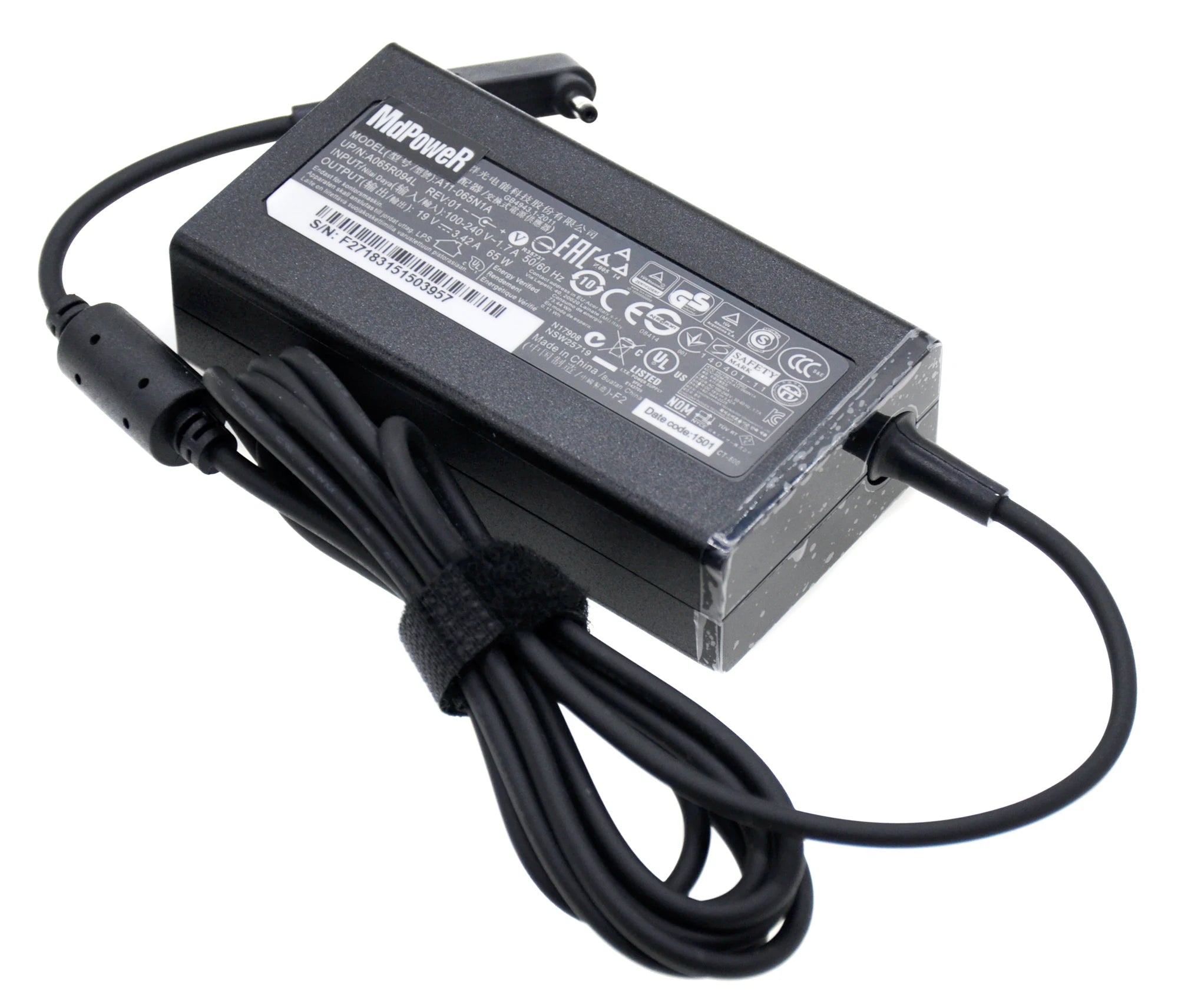 Original For ACER 19V 3.42A 65W 3.0*1.1mm laptop AC adapter charger Aspire S3 S5 S7 P3 Iconia C740 C720 Tab W500 W700 C740 C910