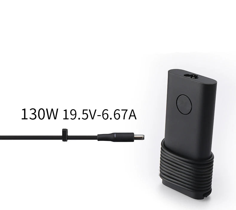 Genuine For Dell 130W 19.5V 6.67A XPS 15 9530 9550 9560 PRECISION M3800 0RN7NW HA130PM130 DA130PM130 06TTY6 laptop AC adapter