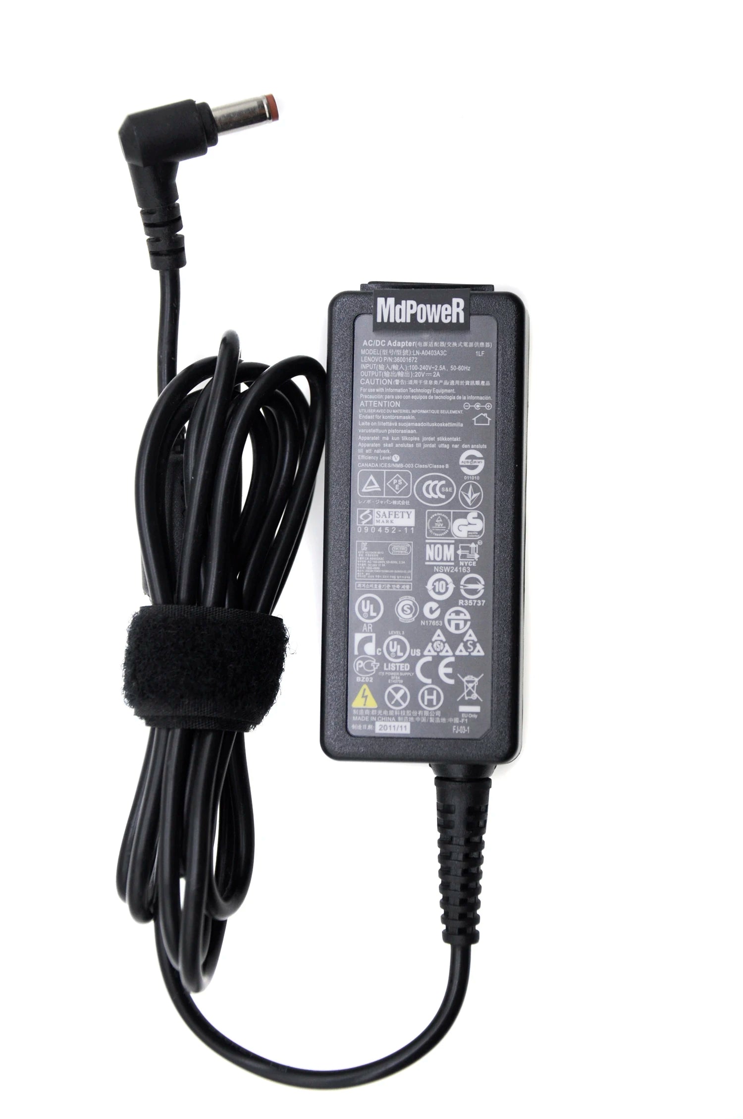 original 20V 2A 40W For Lenovo IdeaPad U300s S400 U460 U310 S300 U400 S405 U300 U410 U460s S9 S10 laptop ac adapter charger