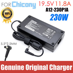 Genuine A12-230P1A 19.5V 11.8A 230W power charger adapter Chicony ADP-230EB T A17-230P1A for CLEVO P671HS-G ZX8-CR5S1 ac adapter