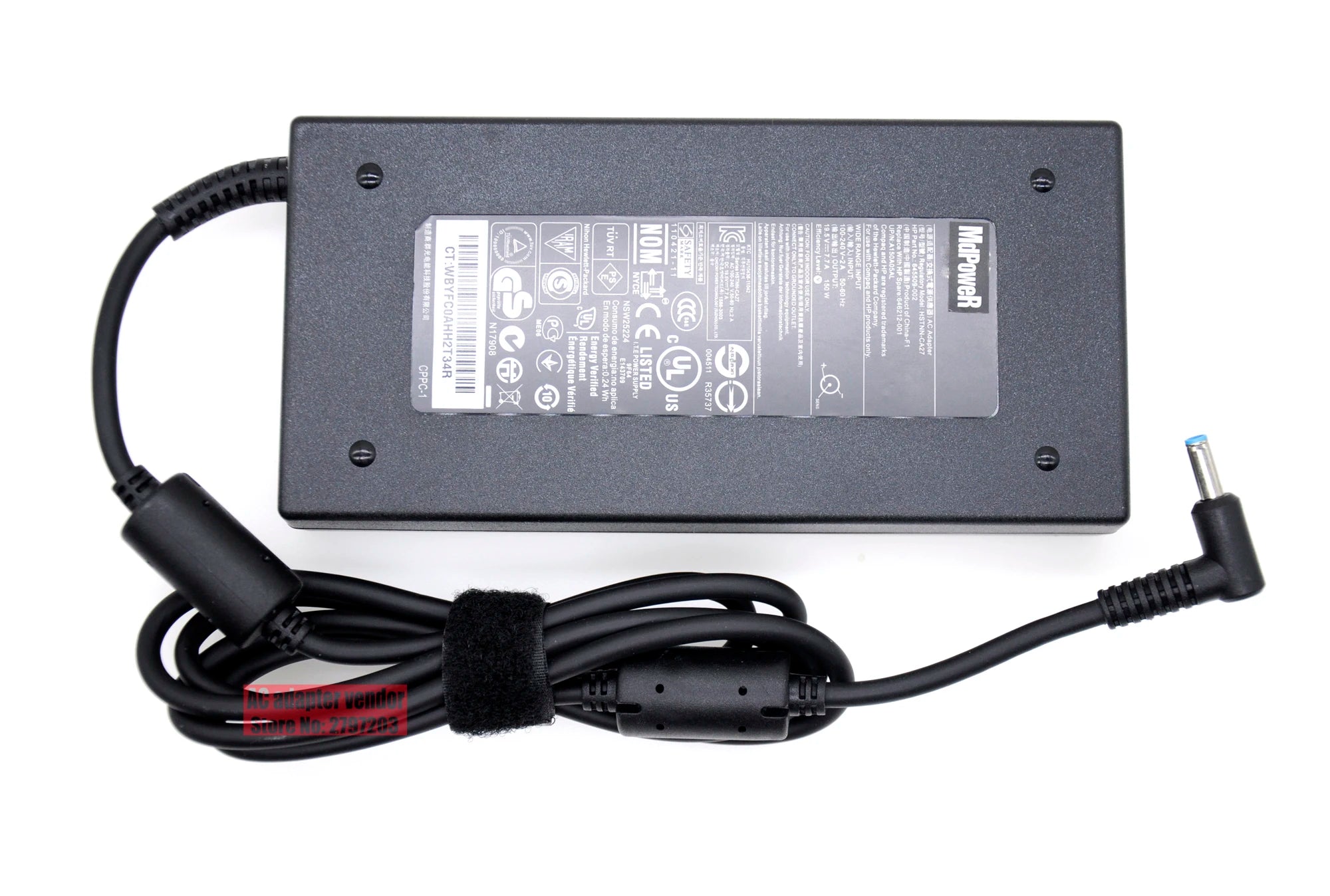 Genuine 775626-003 776620-001 19.5v 7.7a ac power adapter for hp TPN-DA03 Q173 Q174 ZBOOK 15 G3 G4 OMEN 15 PAVILION 15T charger