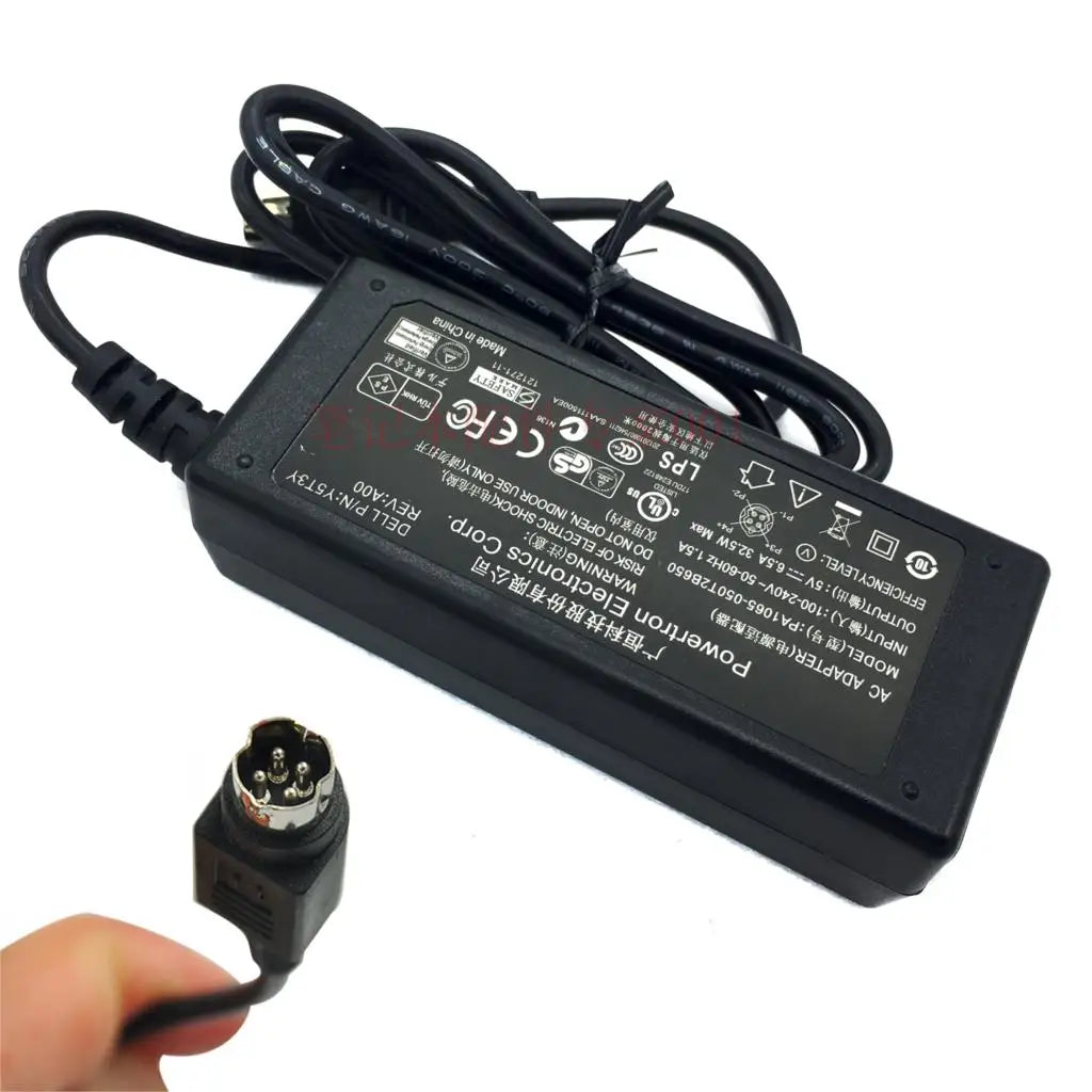 Genuine 5V 6.5a ACP70 PEC ac power adapter ACP075EU PA1065-050T2B650 for dell D3000 XPS DOCKING STATION ACP075EU ACP70 charger