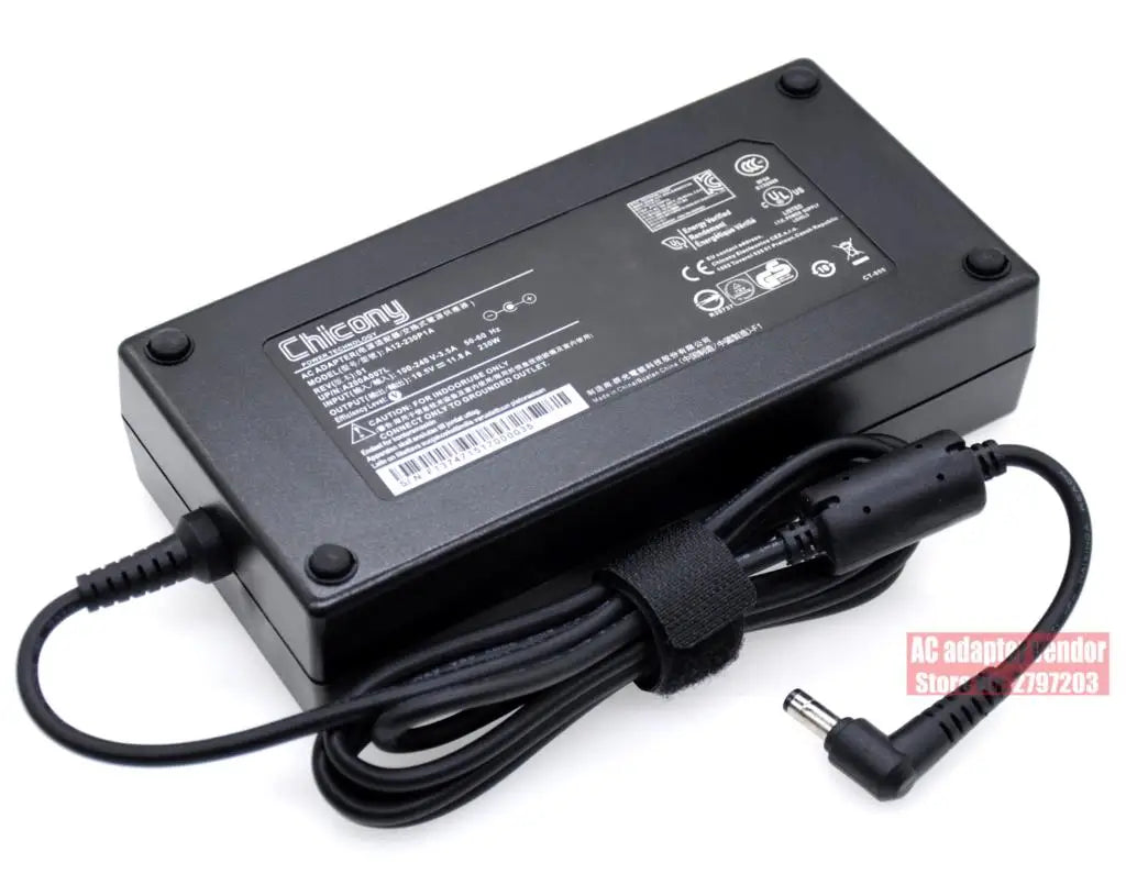Genuine A12-230P1A 19.5V 11.8A 230W power charger adapter Chicony ADP-230EB T A17-230P1A for CLEVO P671HS-G ZX8-CR5S1 ac adapter