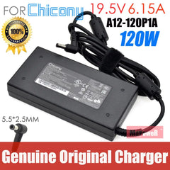 Genuine Chicony 19.5V 6.15A 120W Power supply for MSI GE60 GE70 GP60 PE62 GE72 GF63 16GH AC adapter Laptop Charger  A12-120P1A
